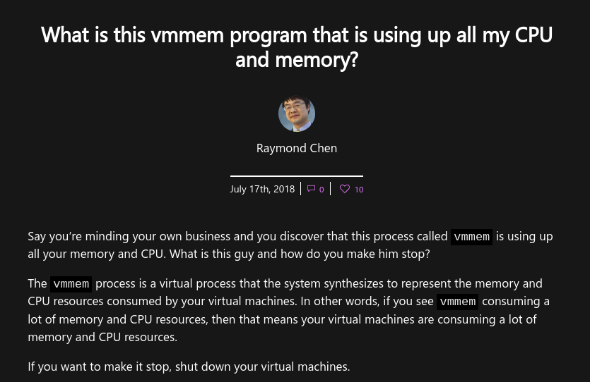 vmmem