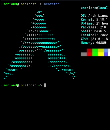 neofetch
